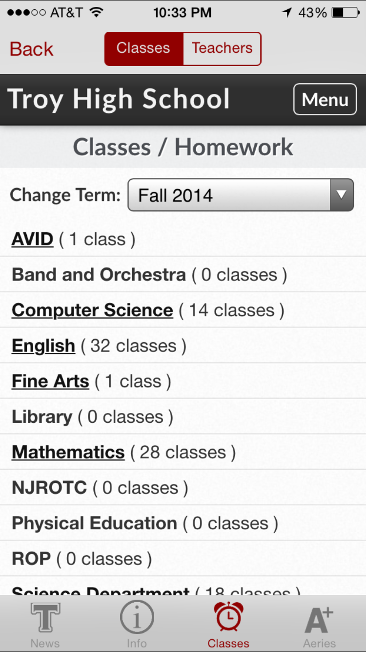 Classes